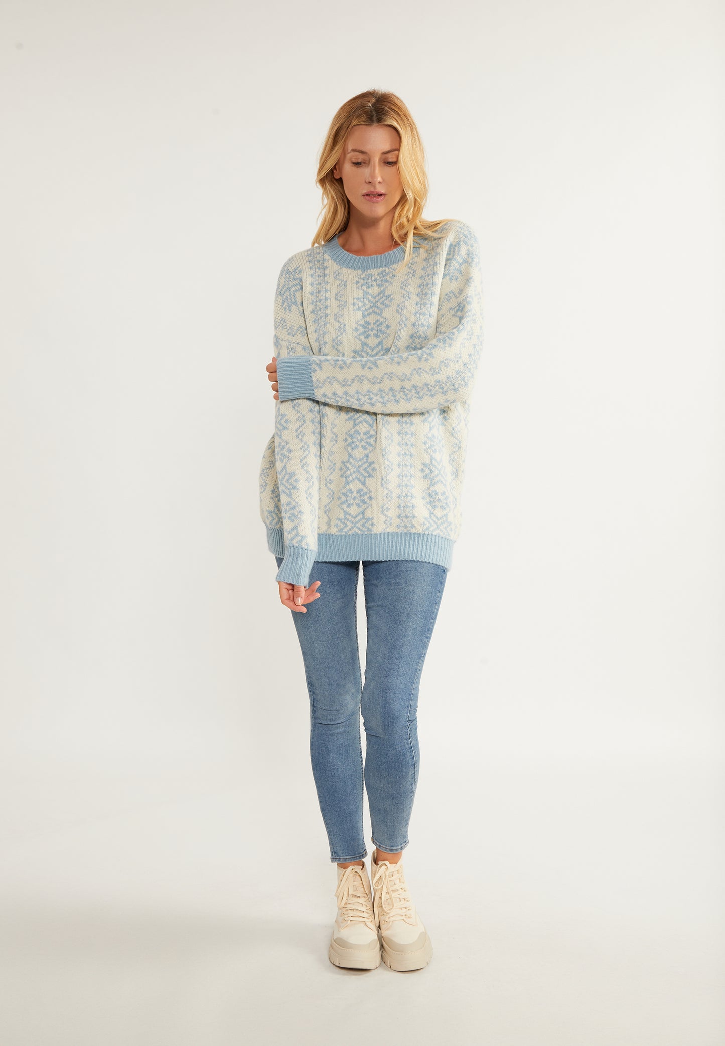 usha BLUE LABEL Women's Knitted Sweater