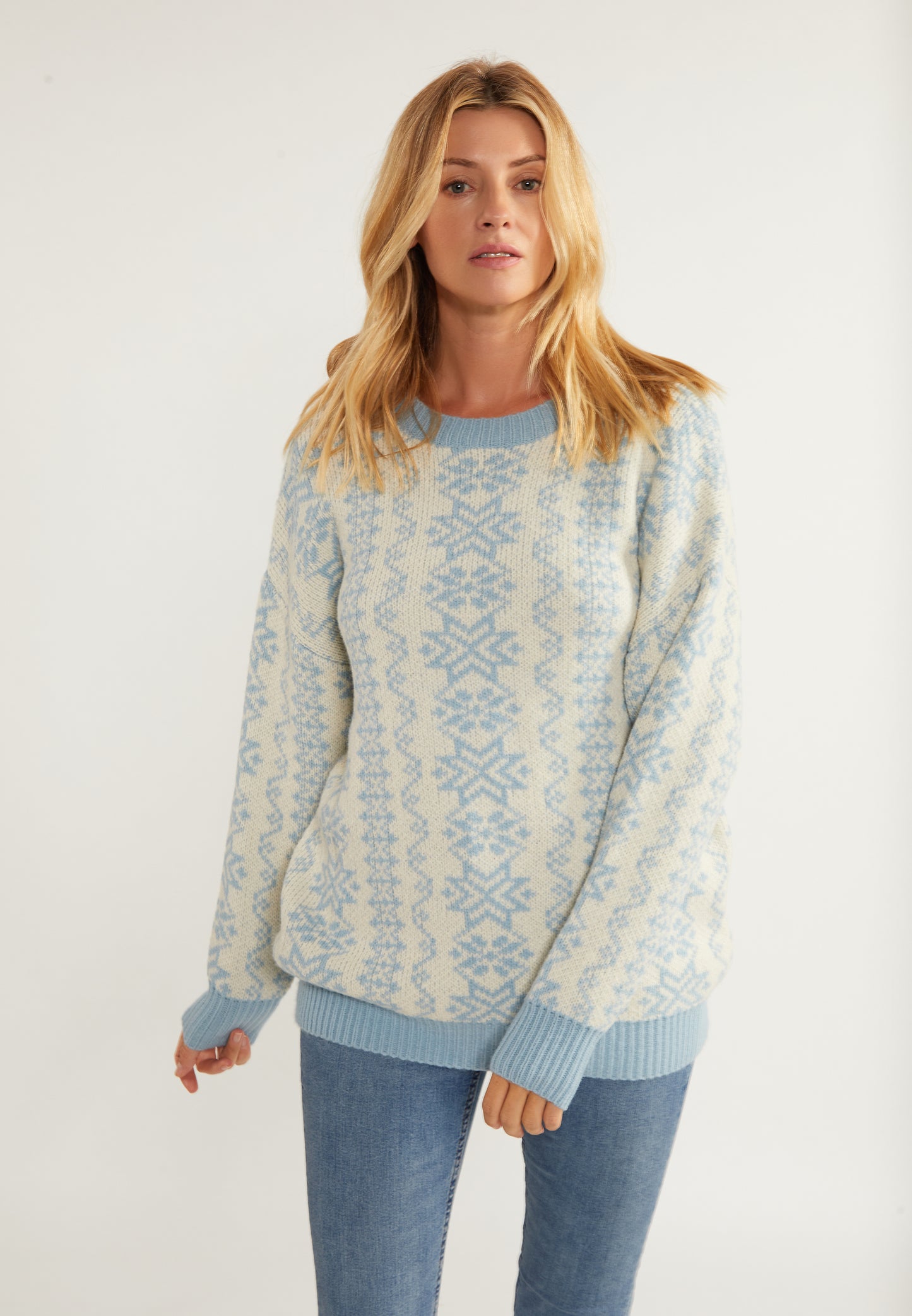 usha BLUE LABEL Women's Knitted Sweater