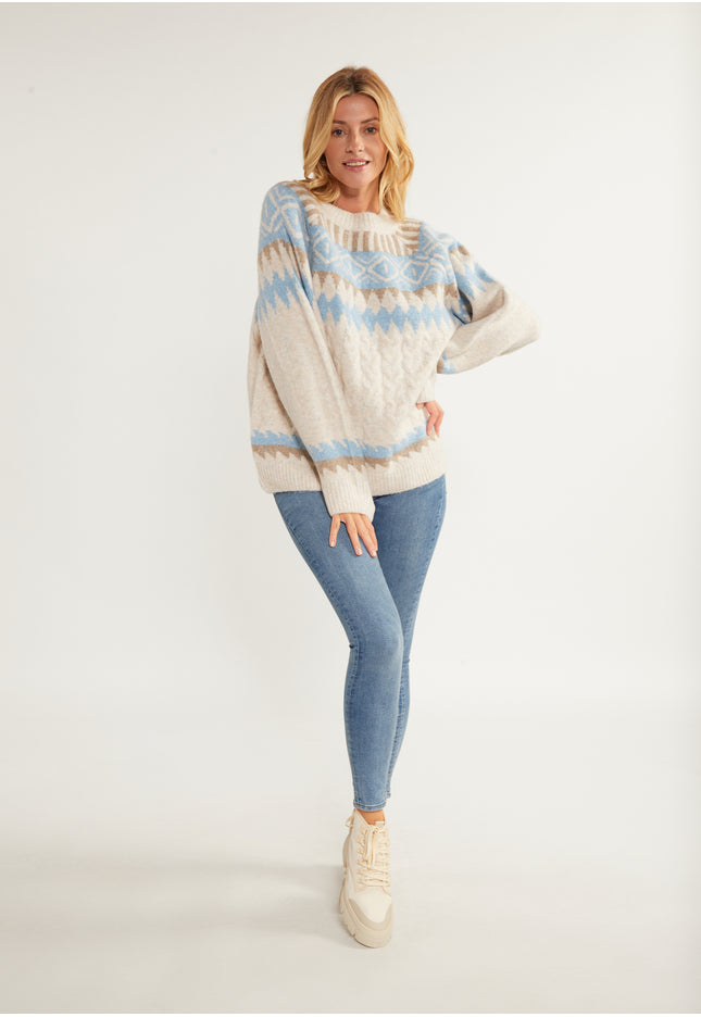 usha BLUE LABEL Women's Knit Sweater