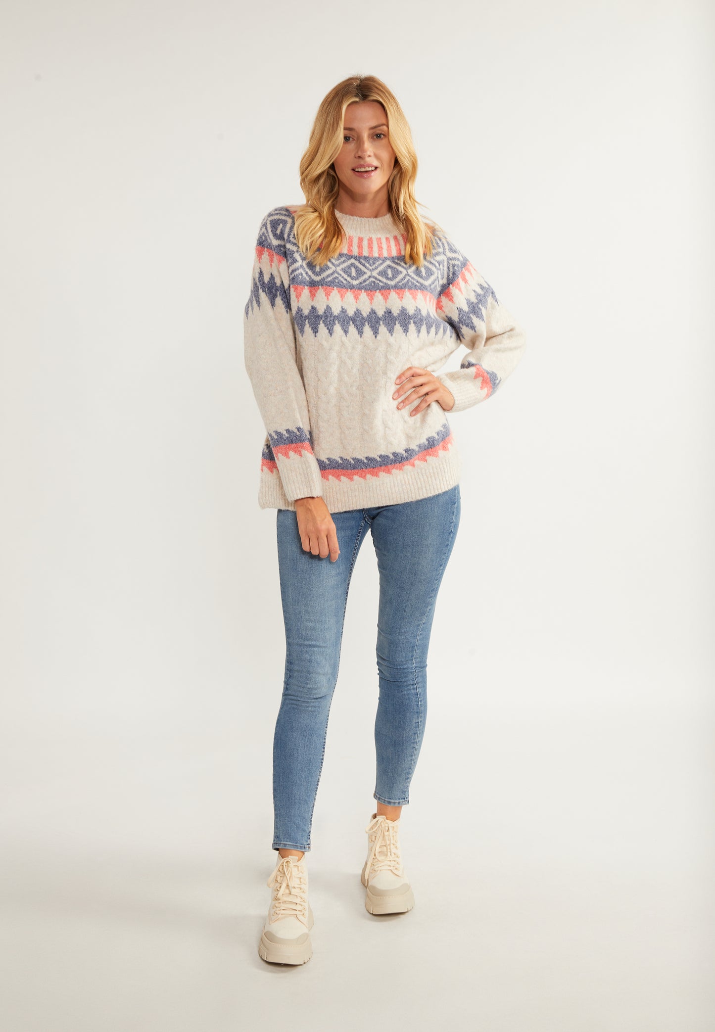 usha BLUE LABEL Women's Knit Sweater