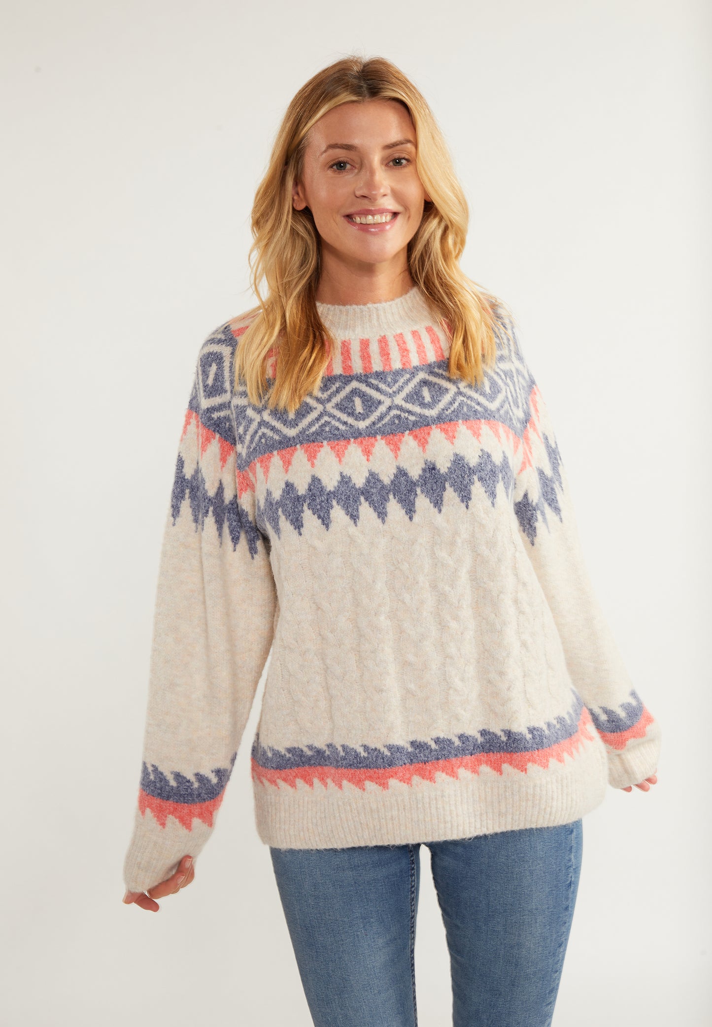 usha BLUE LABEL Women's Knit Sweater