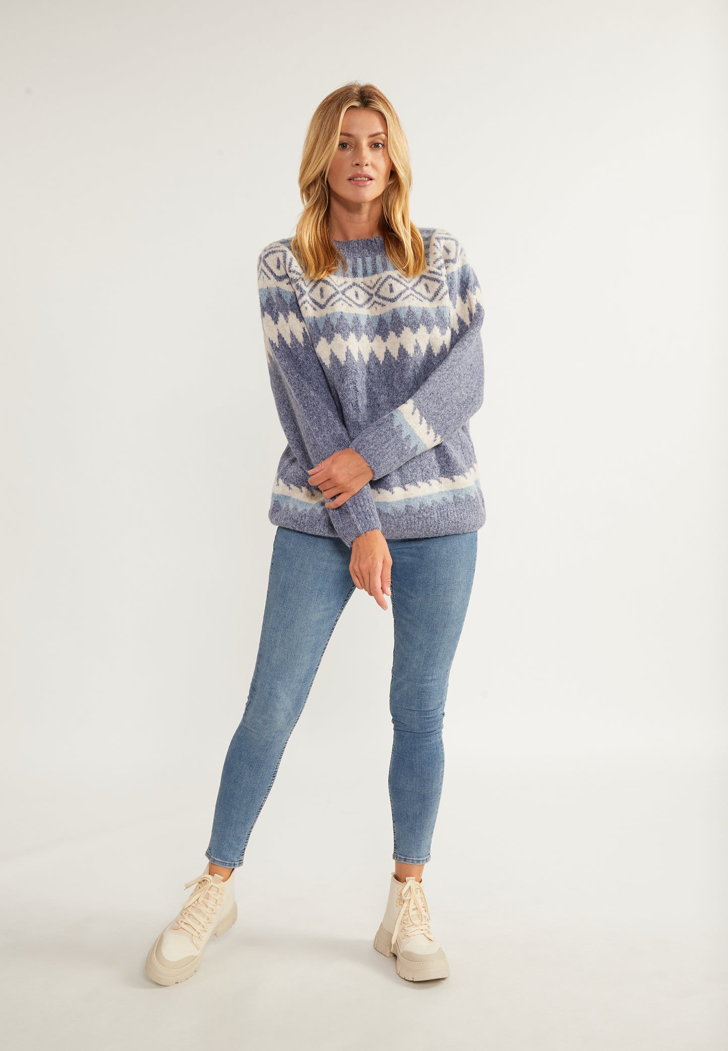 usha BLUE LABEL Women's Knit Sweater