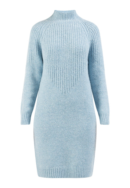 usha WHITE LABEL Kobiety Sweter Długi Rękaw Midi Sukienka