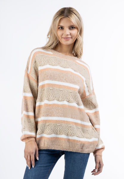 usha FESTIVAL Kobiety Sweter Oversize z Dzianiny