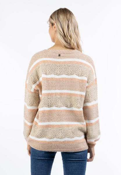 usha FESTIVAL Kobiety Sweter Oversize z Dzianiny