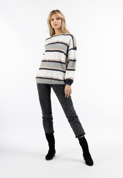 usha FESTIVAL Kobiety Sweter Oversize z Dzianiny