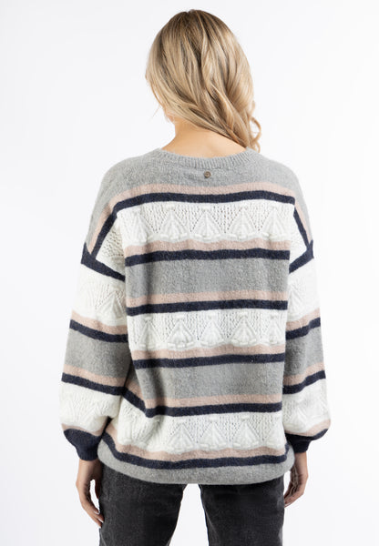 usha FESTIVAL Kobiety Sweter Oversize z Dzianiny