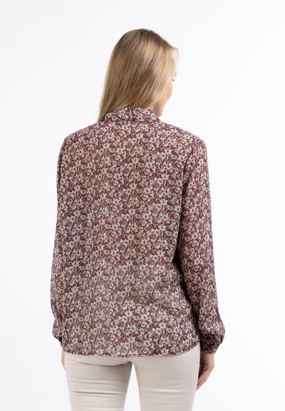 usha Damen Langarmbluse