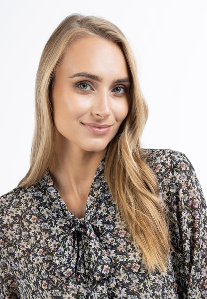 usha Damen Langarmbluse