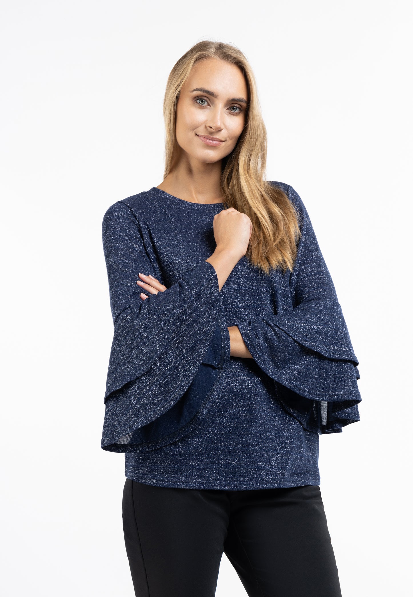 usha Damen Langarmshirt