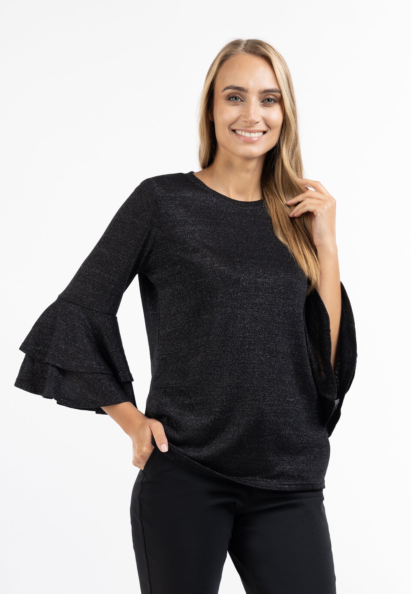 usha Damen Langarmshirt