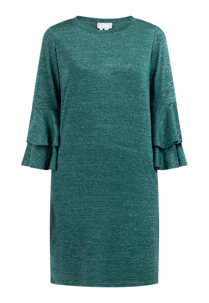 usha Damen Langarm Kleid