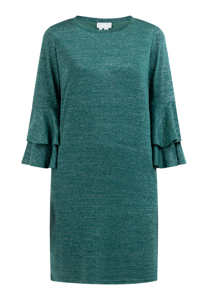 usha Damen Langarm Kleid
