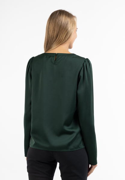 usha BLACK LABEL Women's Long Sleeve Blouse
