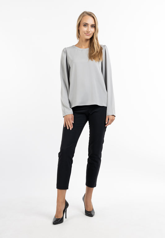 usha BLACK LABEL Women's Long Sleeve Blouse