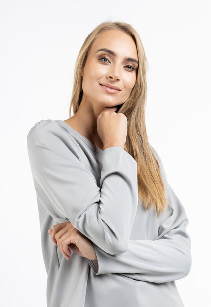 usha BLACK LABEL Damen Langarmbluse