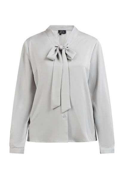 usha BLACK LABEL Women's Tie Neck Blouse