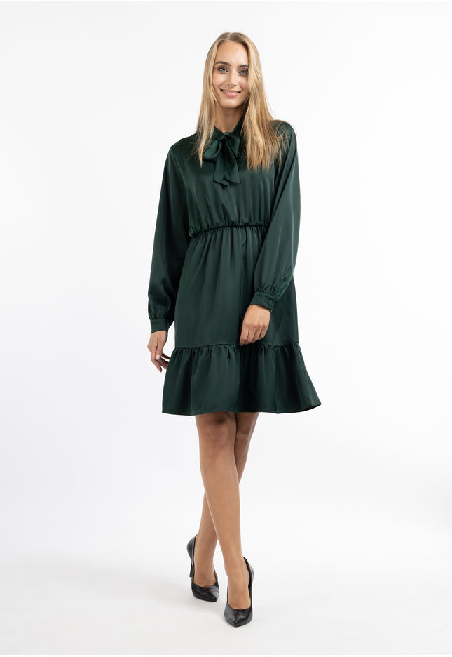 usha BLACK LABEL Women's Long Sleeve Dress