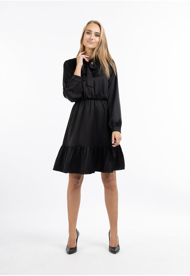 usha BLACK LABEL Women's Long Sleeve Dress