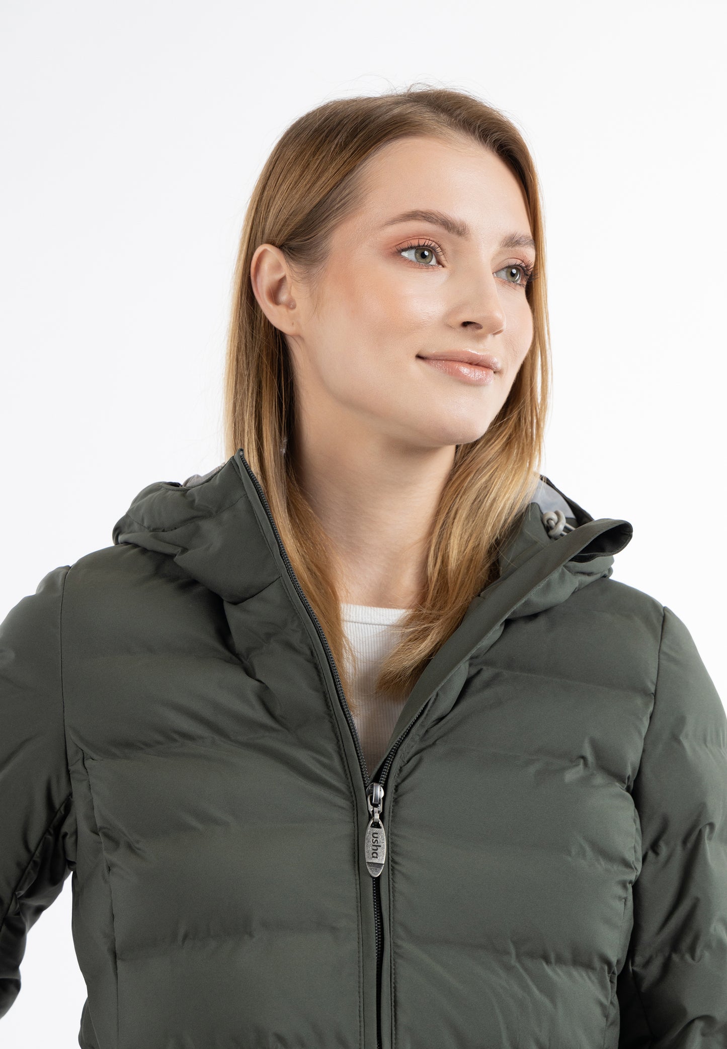 usha BLUE LABEL Women's Padded Quilted Jacket