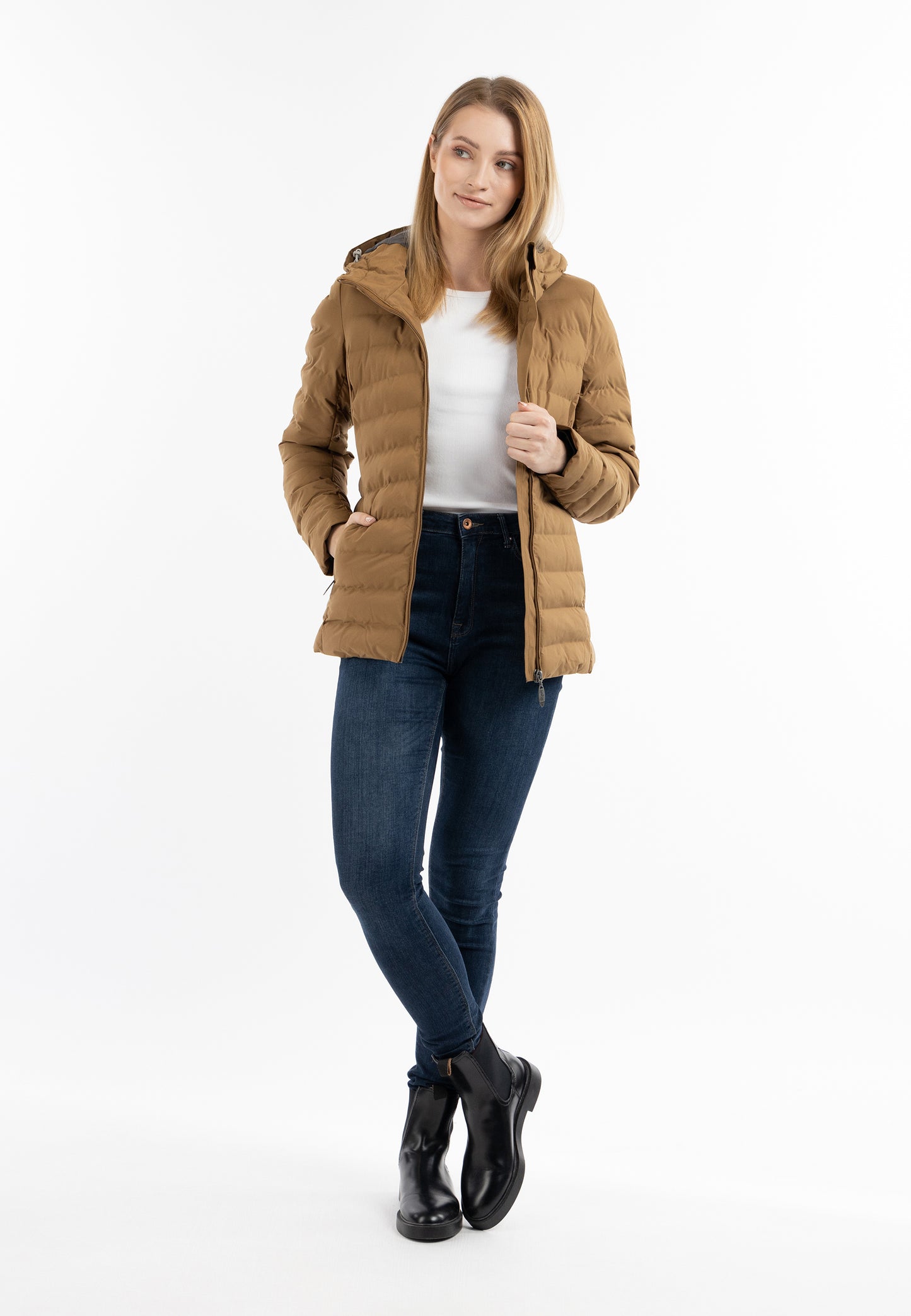 usha BLUE LABEL Women's Padded Quilted Jacket
