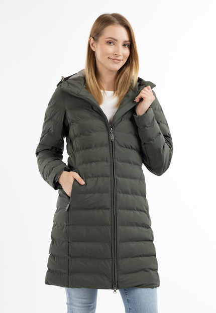 usha BLUE LABEL Women's Padded Quilted Coat