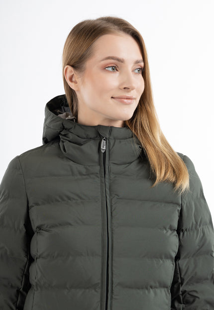 usha BLUE LABEL Women's Padded Quilted Coat