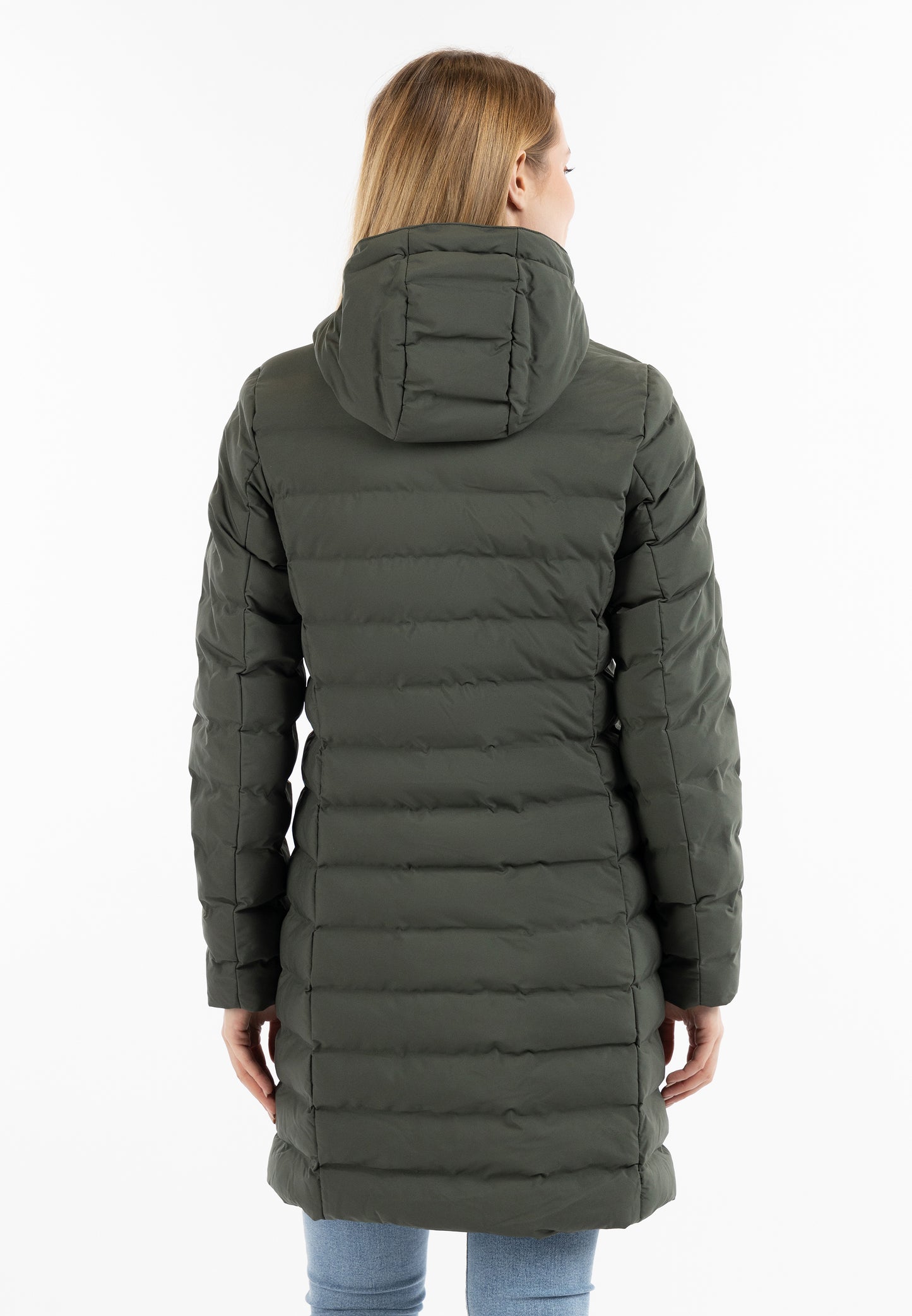 usha BLUE LABEL Women's Padded Quilted Coat