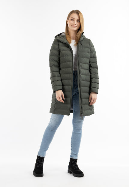 usha BLUE LABEL Women's Padded Quilted Coat