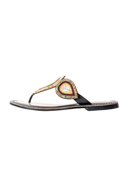usha FESTIVAL Kobiety's Beaded Sandals