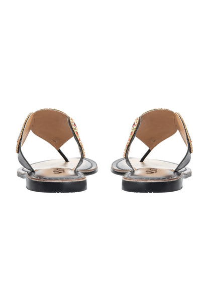 usha FESTIVAL Kobiety's Beaded Sandals