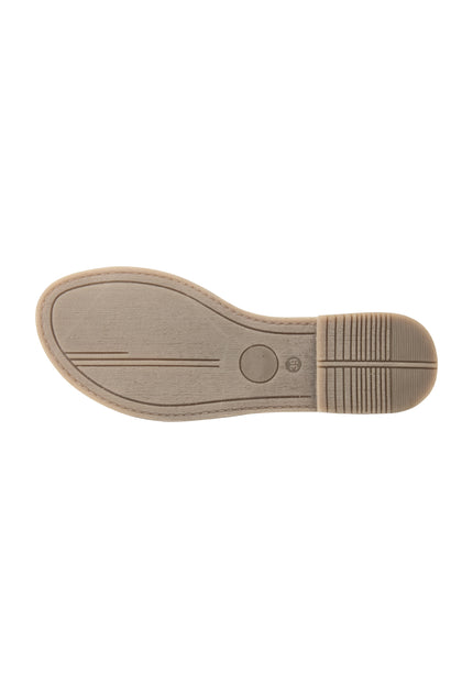 usha FESTIVAL Women's Leather Sandals