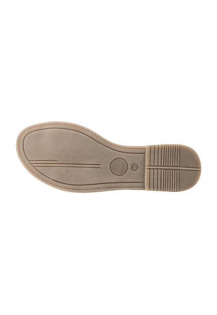 usha FESTIVAL Women's Leather Sandals