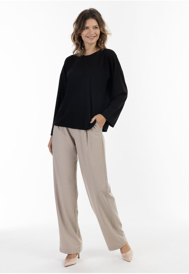 usha BLACK LABEL Women's Long Sleeve Blouse