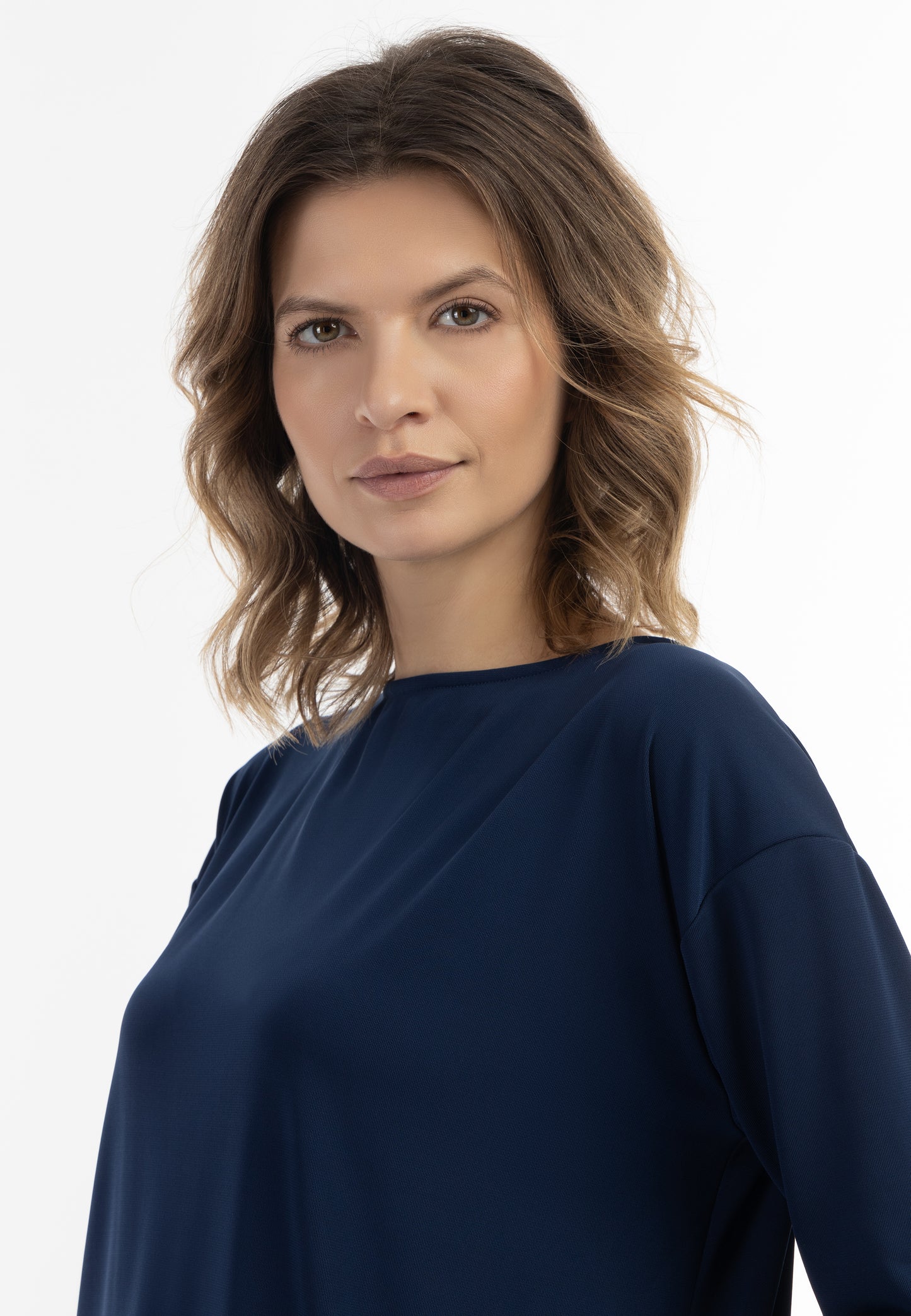 usha BLACK LABEL Women's Long Sleeve Blouse