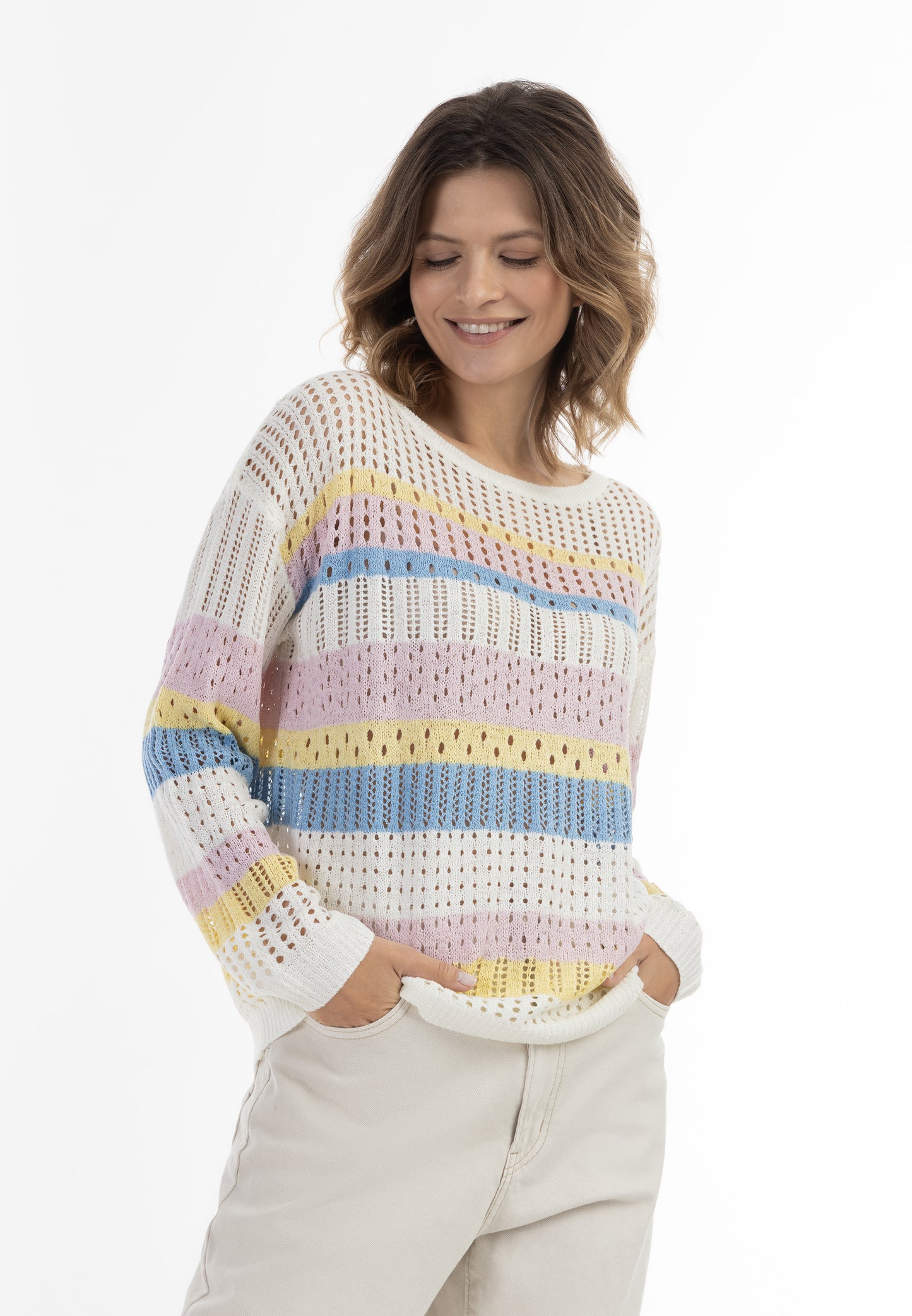 usha BLUE LABEL Women's Knit Sweater