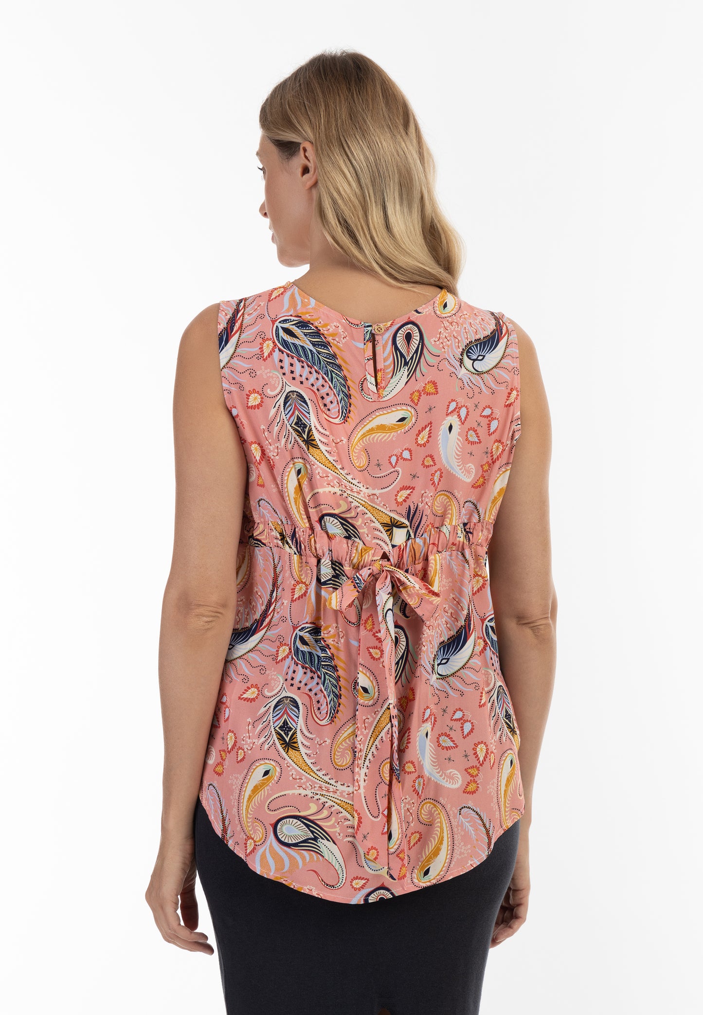 usha Damen ärmellose Bluse