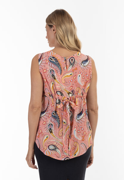 usha Damen ärmellose Bluse