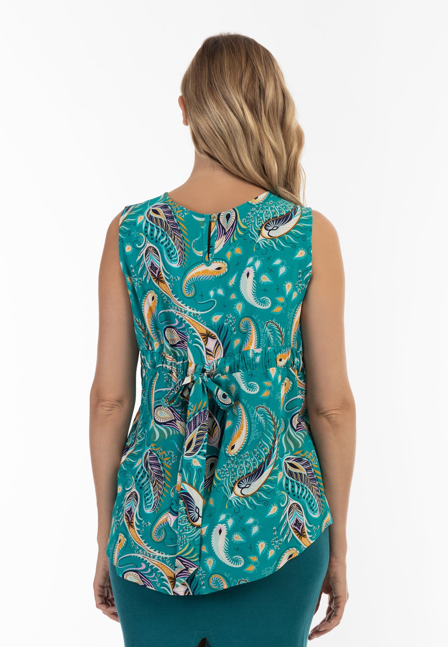 usha Damen ärmellose Bluse