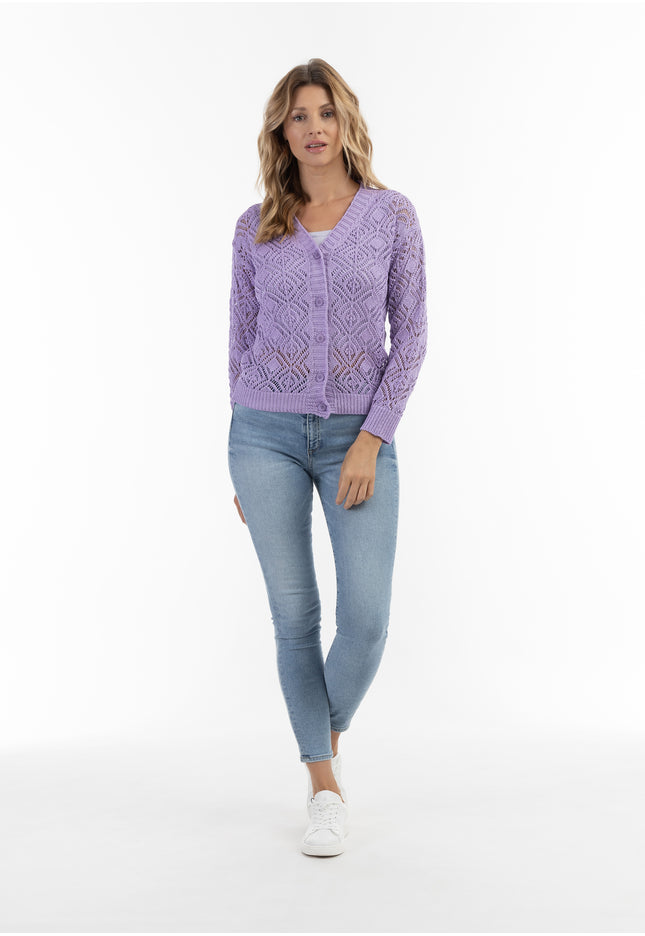 usha Women's Knit Cardigan