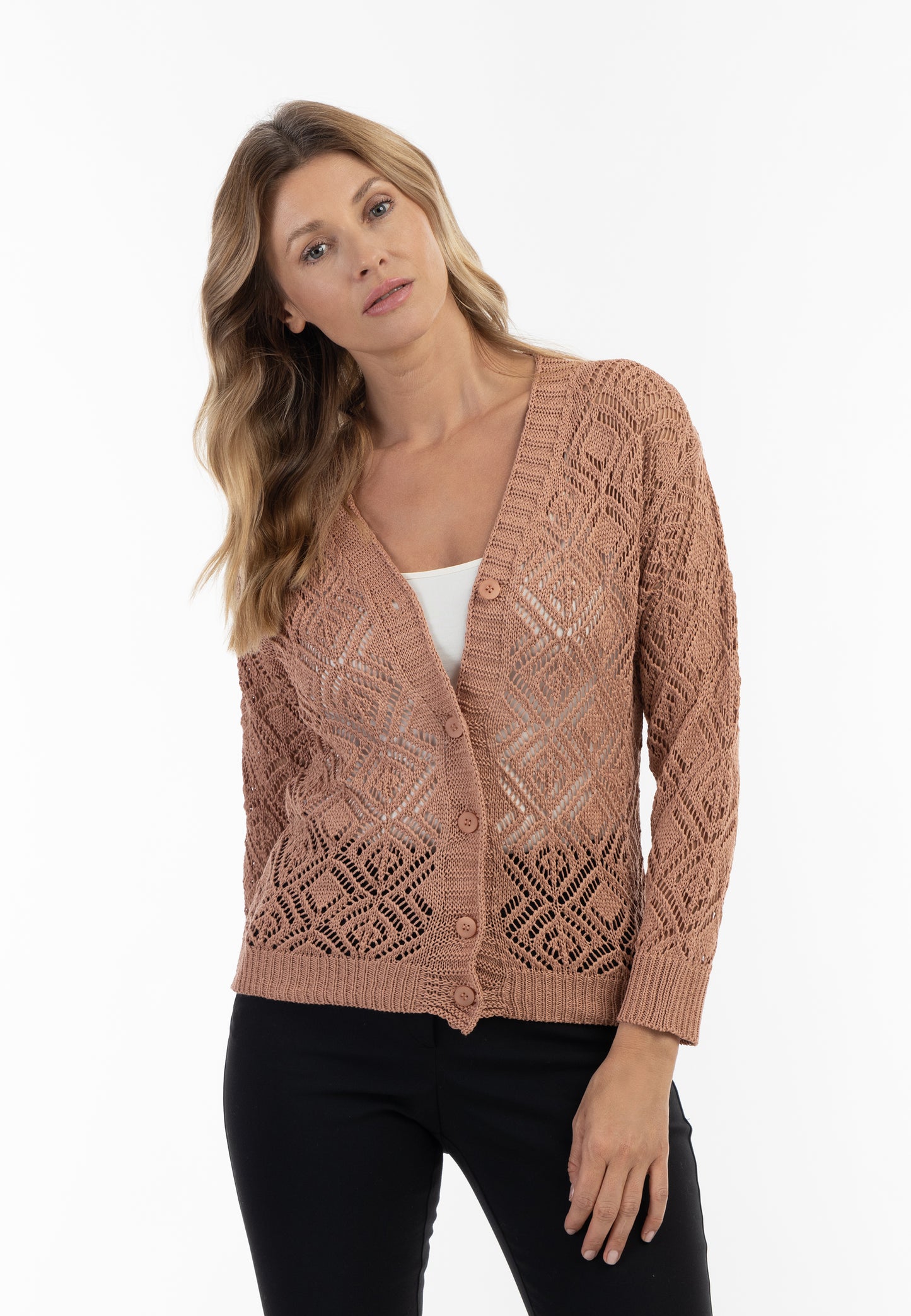 usha Damen Strickjacke