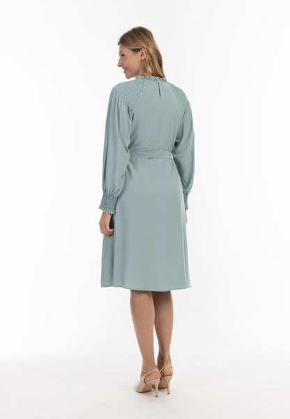 usha Damen Midi Kleid