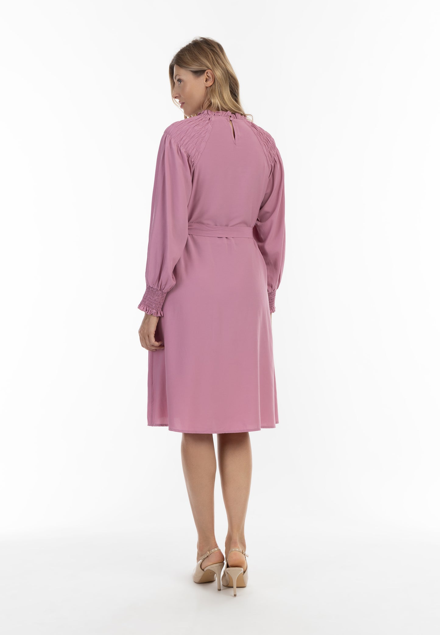 usha Damen Midi Kleid
