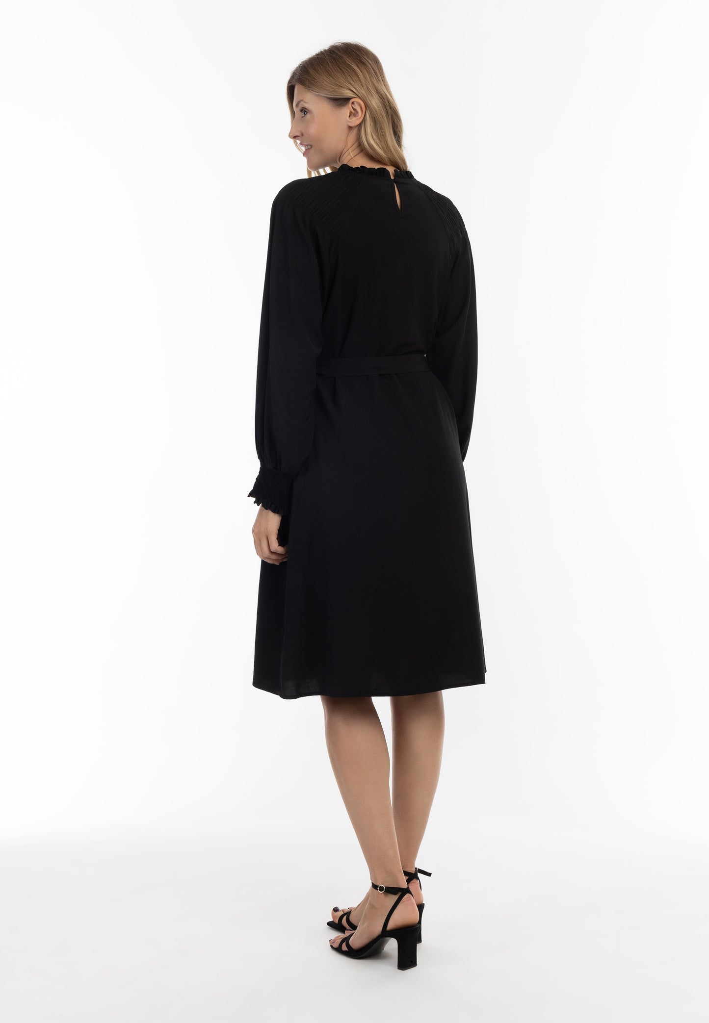 usha Damen Midi Kleid