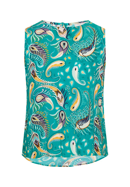 usha Damen ärmellose Bluse