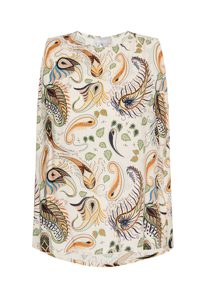 usha Damen ärmellose Bluse