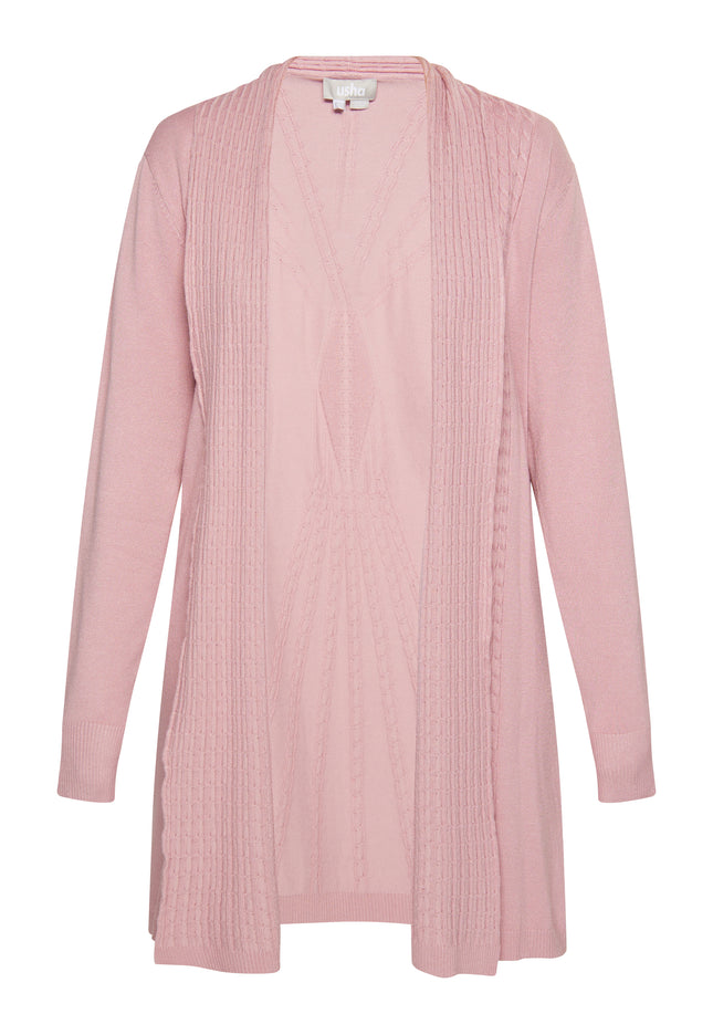 usha Damen Offene Strickjacke