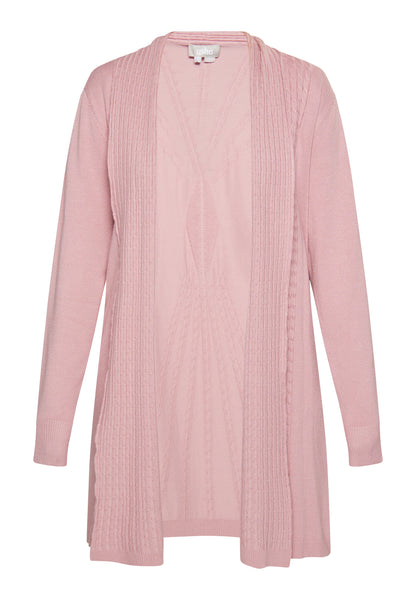 usha Damen Offene Strickjacke