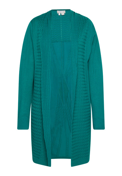 usha Damen Offene Strickjacke