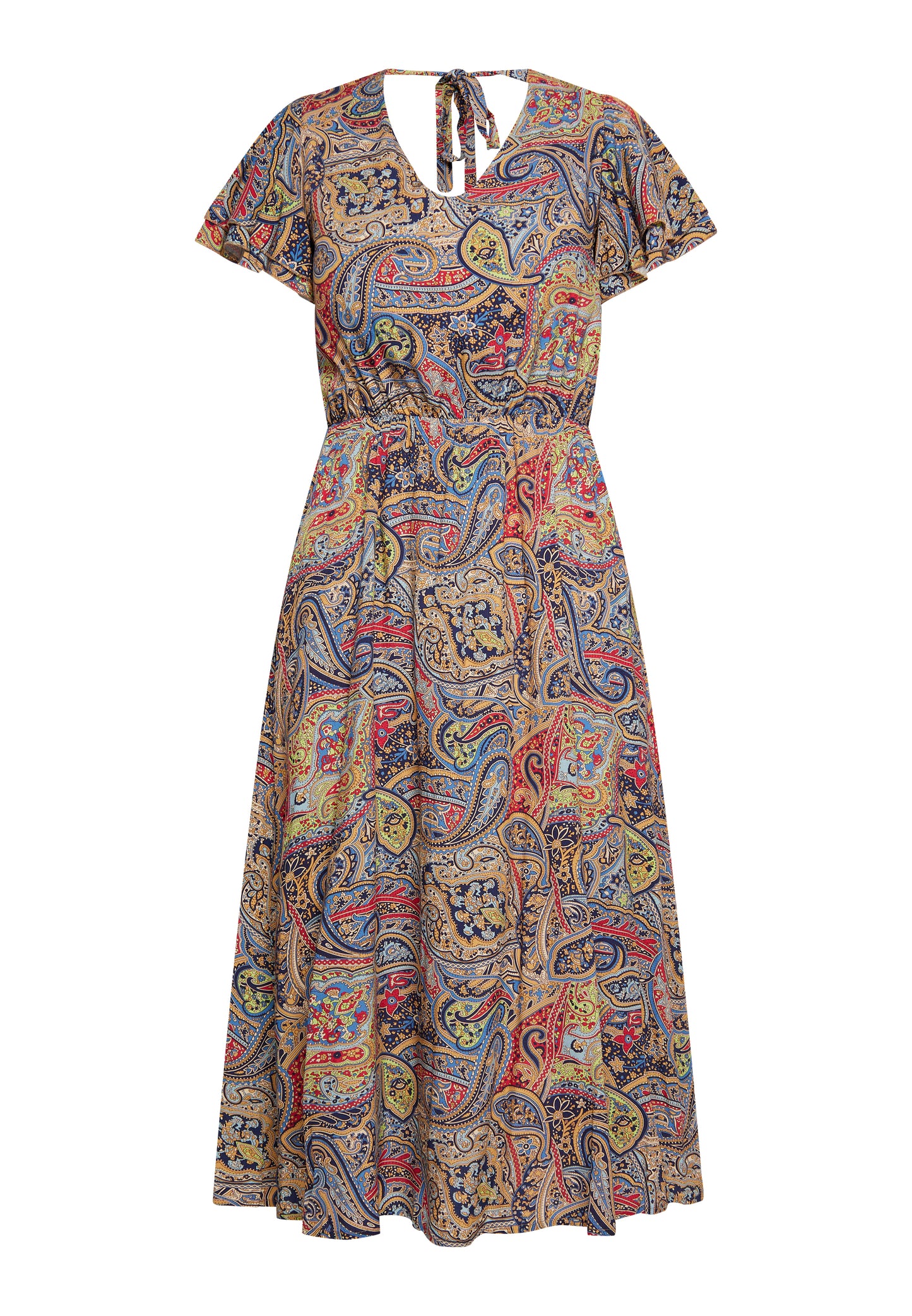 usha FESTIVAL Kobiety's Paisley Print Sukienka